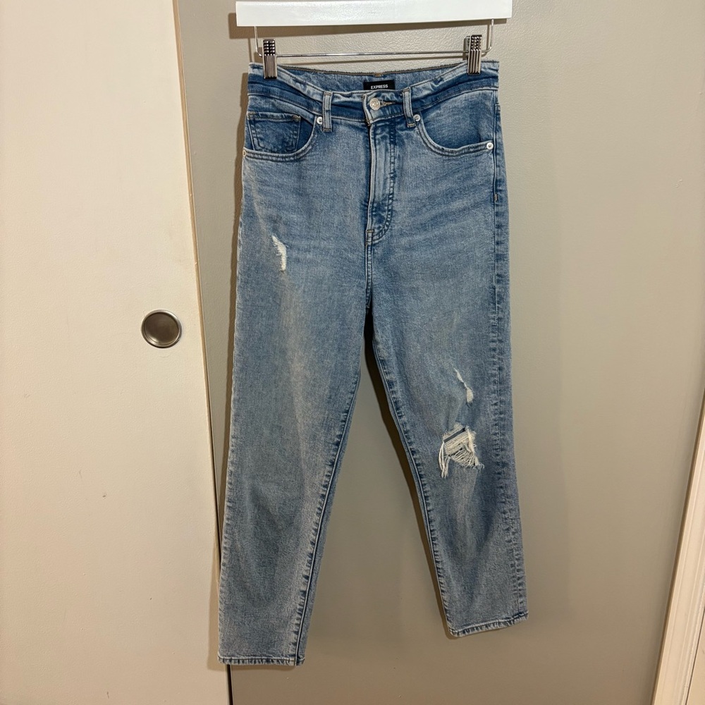 Express Mom Jean Super High Rise